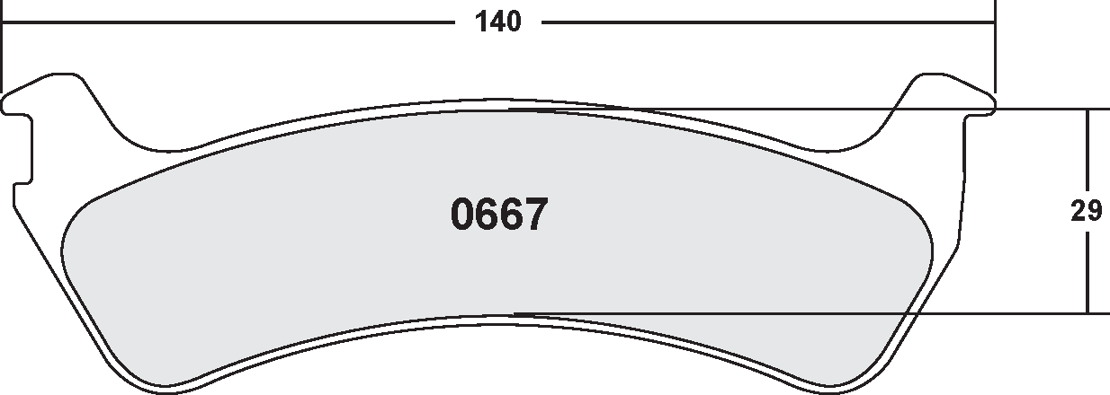 PFC 0667.22 Brake Pads Z-RATED for FORD Explorer 1995-2001 Photo-0