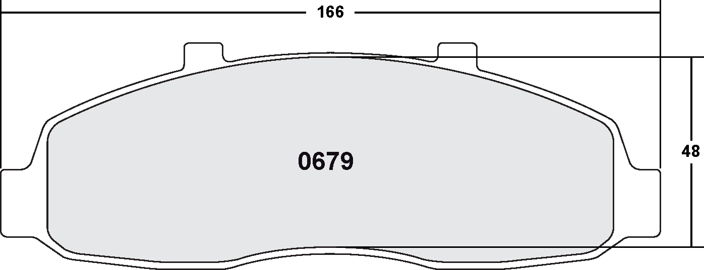 PFC 0679.22 Front Brake Pads Z-RATED for FORD F150 1997-2004 Photo-0