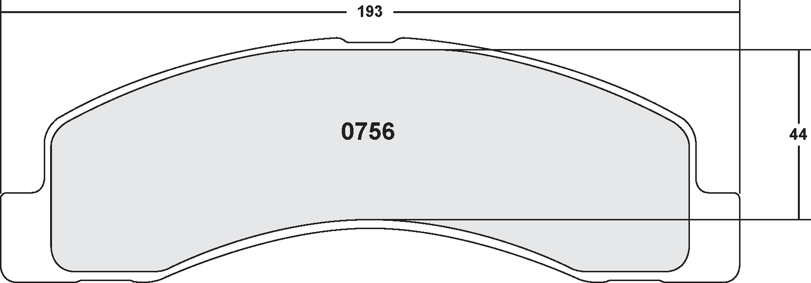 PFC 0756.22 Front Brake Pads Z-RATED for FORD F250 / F350 1999-2004 Photo-0