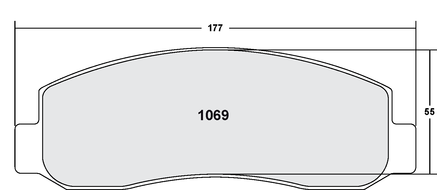 PFC 1069.10 Brake Pads (Z-Rated Compound) Photo-0