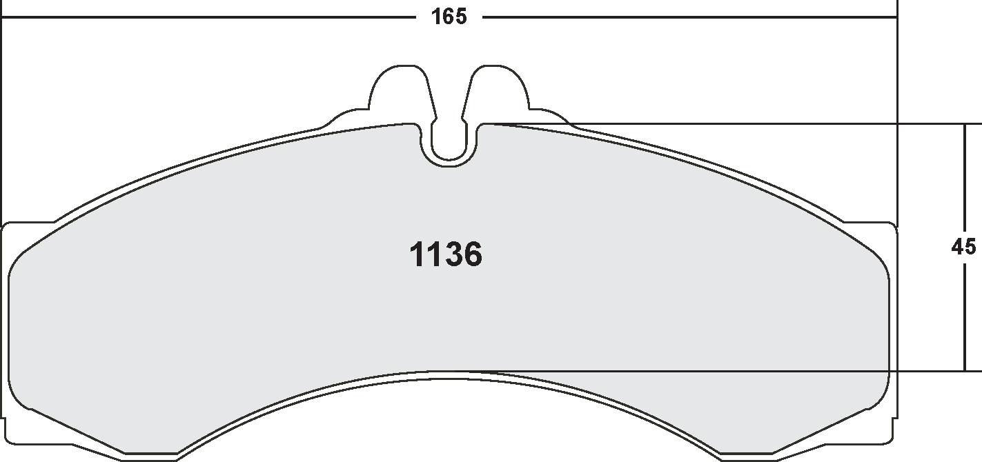 PFC 1136.10 Brake Pads (Z-Rated Compound) Photo-0