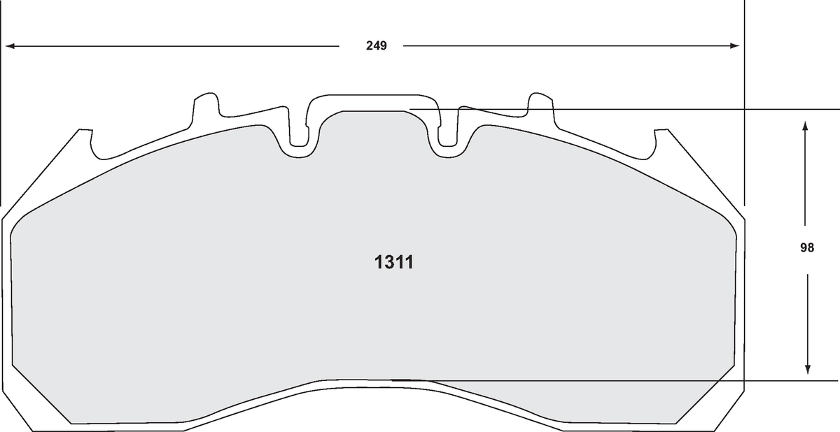 PFC 1311.12 Brake Pads (Z-Rated Compound) Photo-0