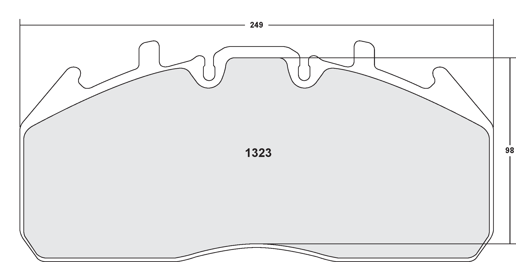 PFC 1323.12 Brake Pads (Z-Rated Compound) Photo-0