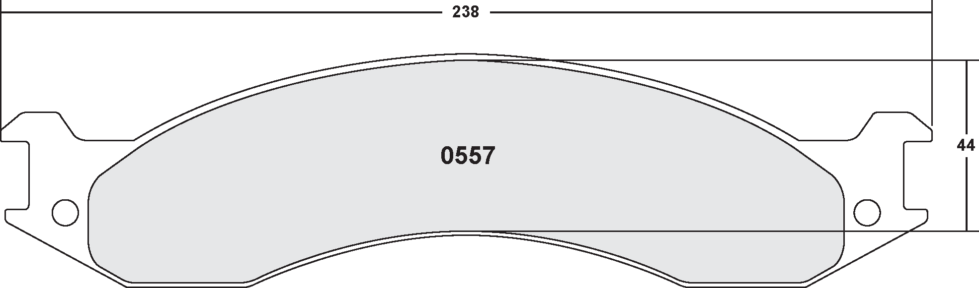 PFC 0557.22 Brake Pads (Z-Rated Compound) Photo-0