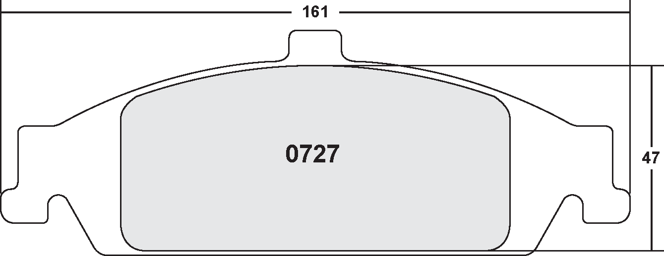PFC 0727.22 Brake Pads (Z-Rated Compound) Photo-0
