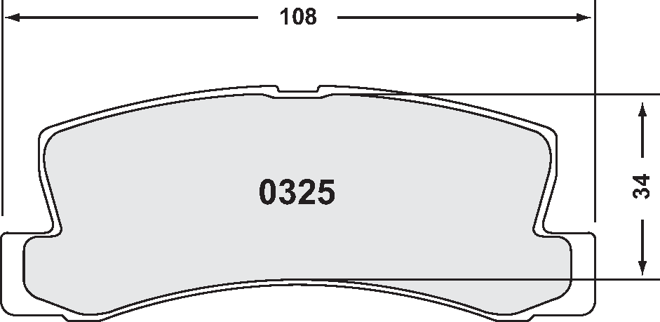 PFC 0325.22 Brake Pads (Z-Rated Compound) Photo-0