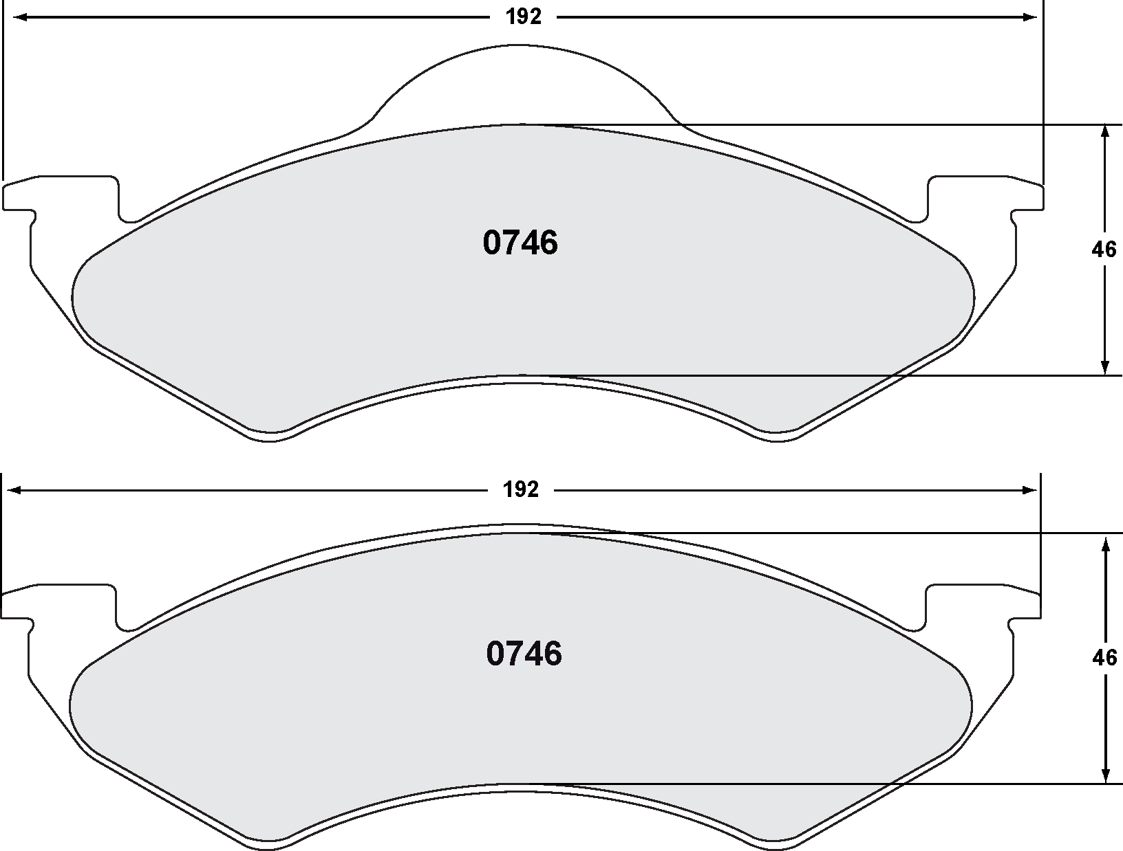PFC 0746.22 Brake Pads (Z-Rated Compound) Photo-0