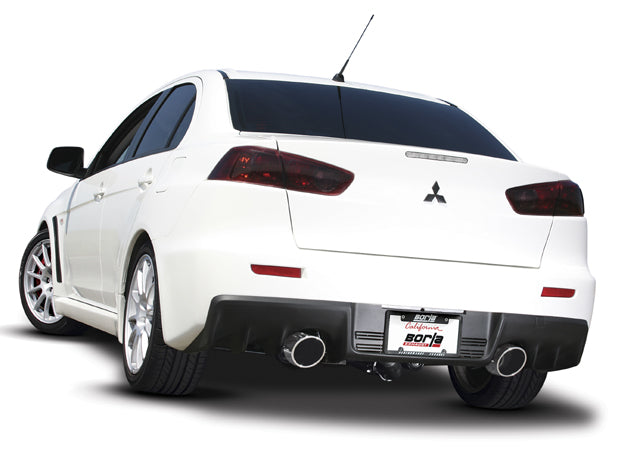 BORLA 140334 Cat Back Exhaust System LANCER RALLIART 09 2.0L TURBO Photo-1