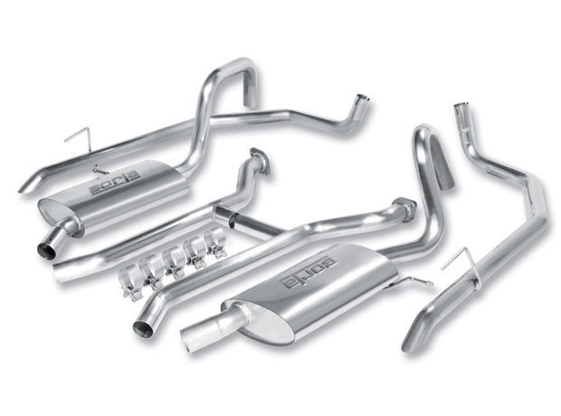 BORLA 140360 Cat Back Exhaust System CROWN VIC. 03-09 4.6L AT RWD Photo-0