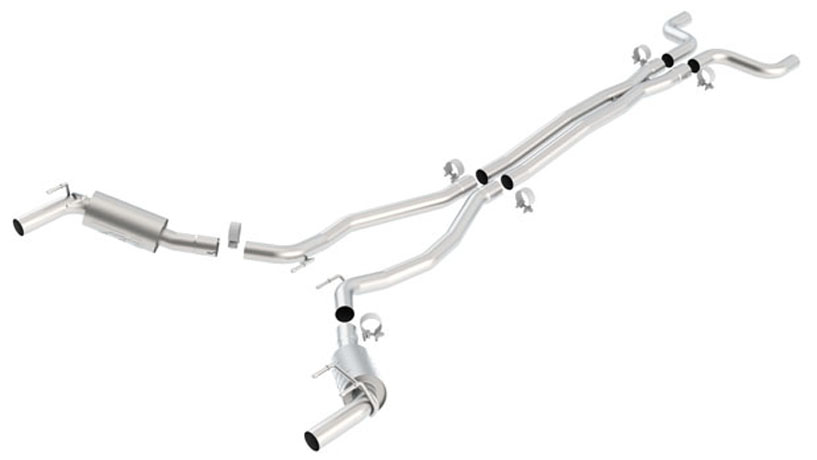 BORLA 140378 Cat Back Exhaust System CAMARO 10 6.2L V8 AT / MT Photo-0