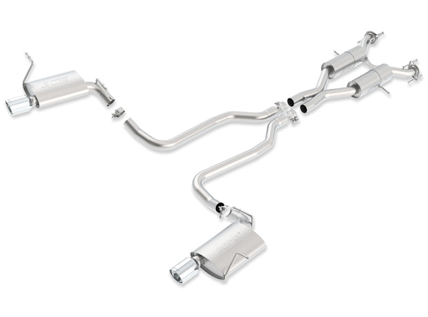 BORLA 140406 Cat Back Exhaust System GCHER 2011 5.7L AT 2+4WD Photo-0