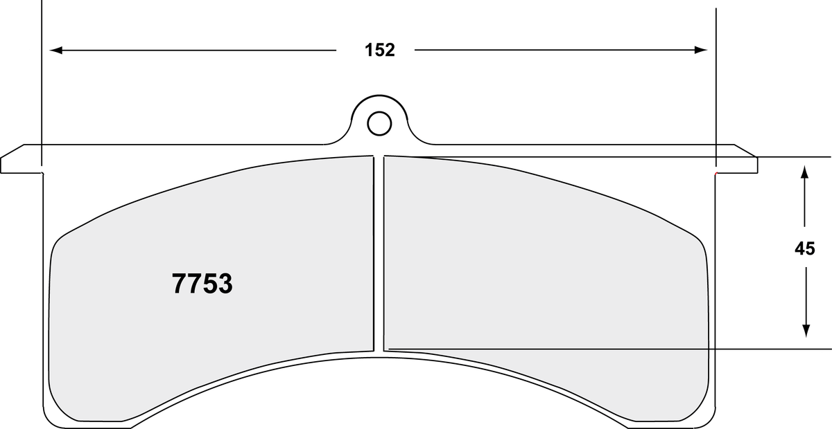 PFC 7753.83.21.04 Brake Pads (83 Compound, 21 mm) Photo-0