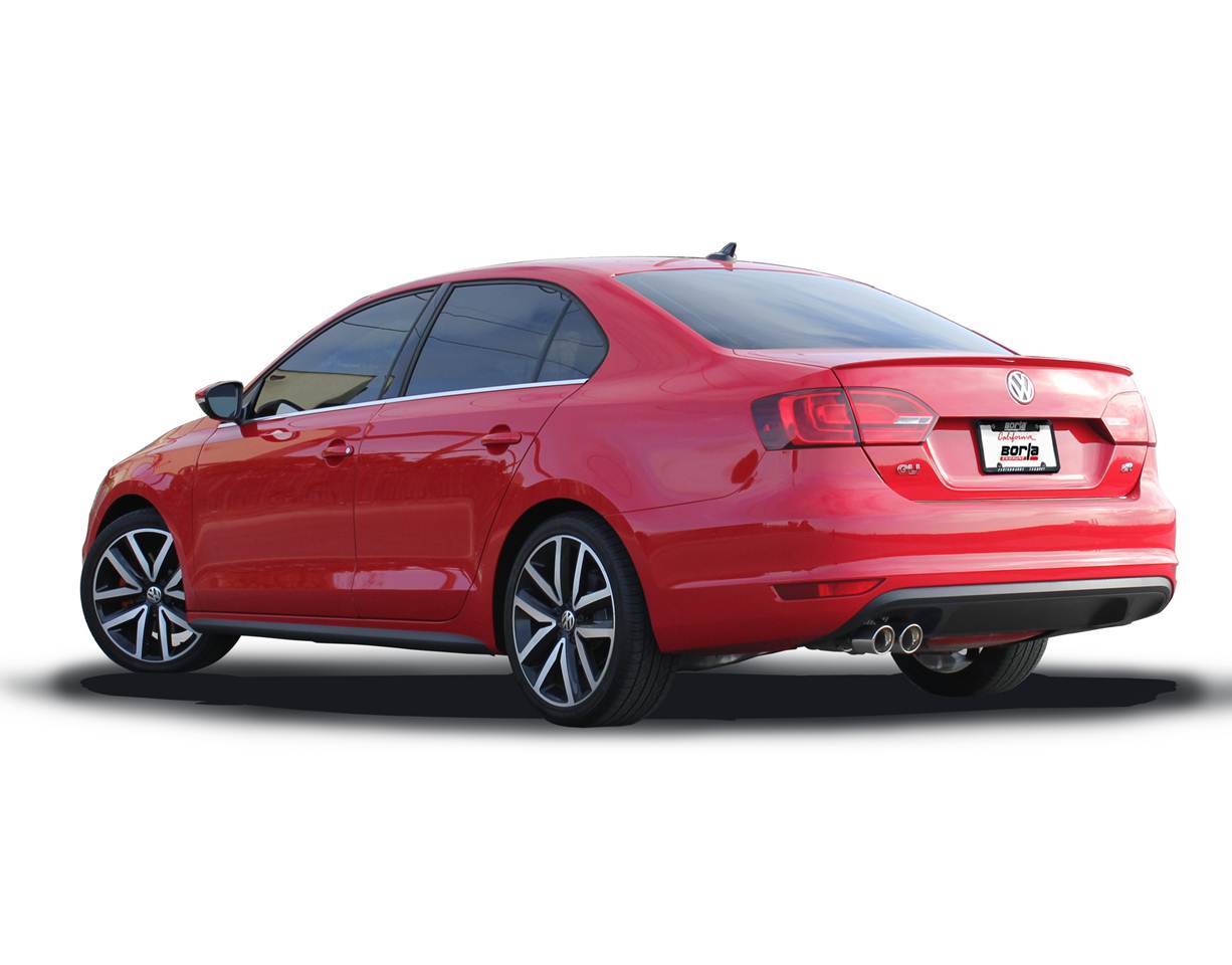 BORLA 140472 Cat Back JETTA GLI / SKODA OCTAVIA RS 2,0 Turbo Photo-0