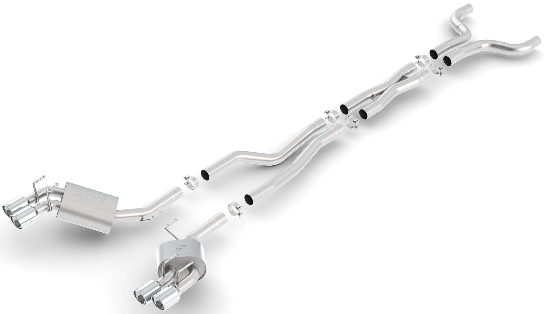 BORLA 140494 Cat Back Exhaust System CAMARO ZL1 12 6.2L "S-TYPE" Photo-0