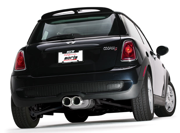 BORLA 140517 Cat Back Exhaust System Conv S 07- / Roadster S 12- 1.6L TURBO "S TYPE" Photo-1