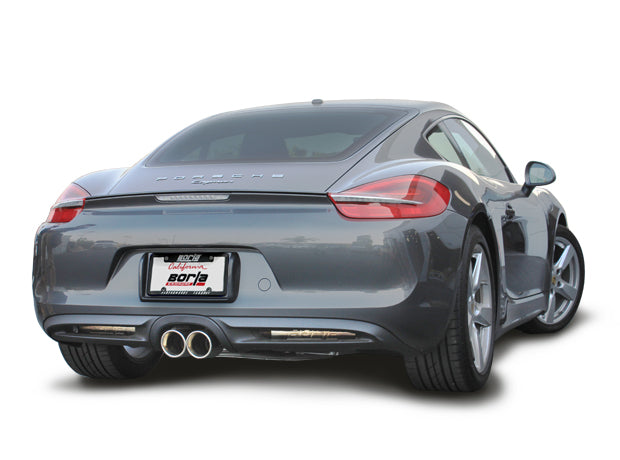BORLA 140534 Cat Back Exhaust System Cayman / CaymanS / Boxster 2013- 2.7L / 3.4L Photo-1