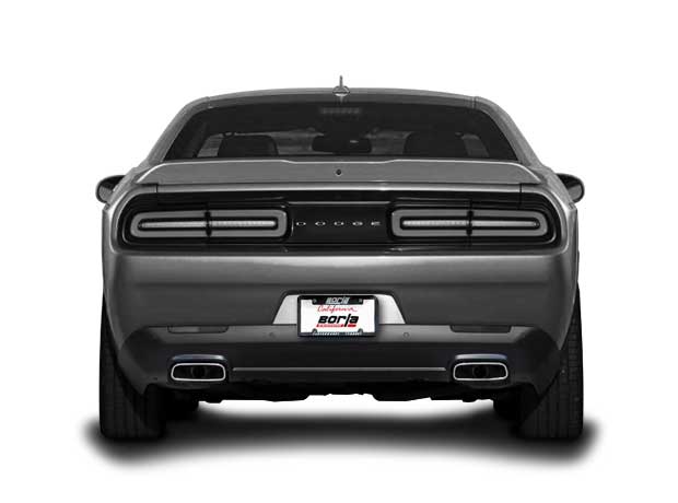 BORLA 140627 Cat Back Exhaust System, Challenger R / T V8-5.7L RWD, Tip №43, 2015-16, sound S-Type Photo-0
