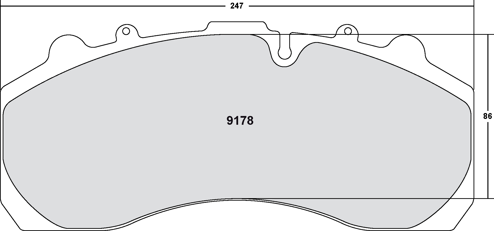 PFC 9178.12 Brake Pads (Z-Rated Compound) Photo-0