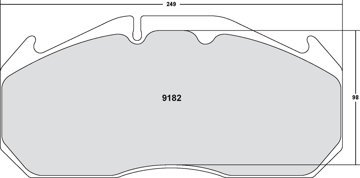 PFC 9182.10 Brake Pads (Z-Rated Compound) Photo-0