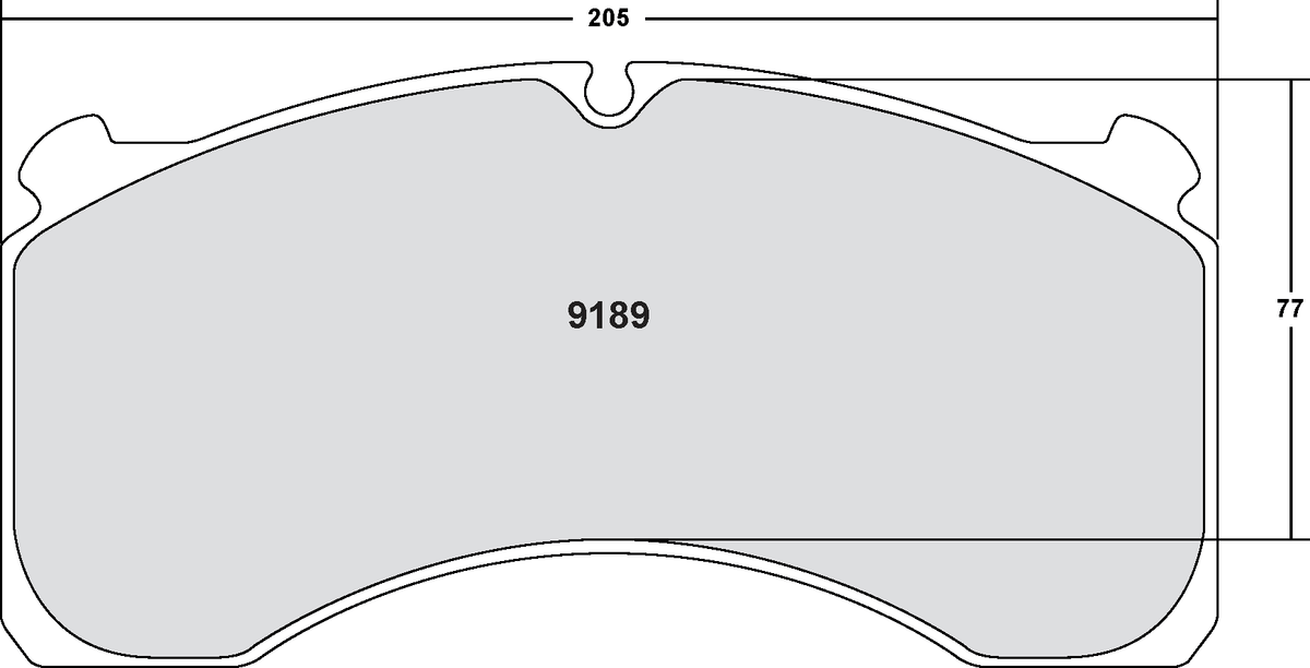 PFC 9189.10 Brake Pads (Z-Rated Compound) Photo-0