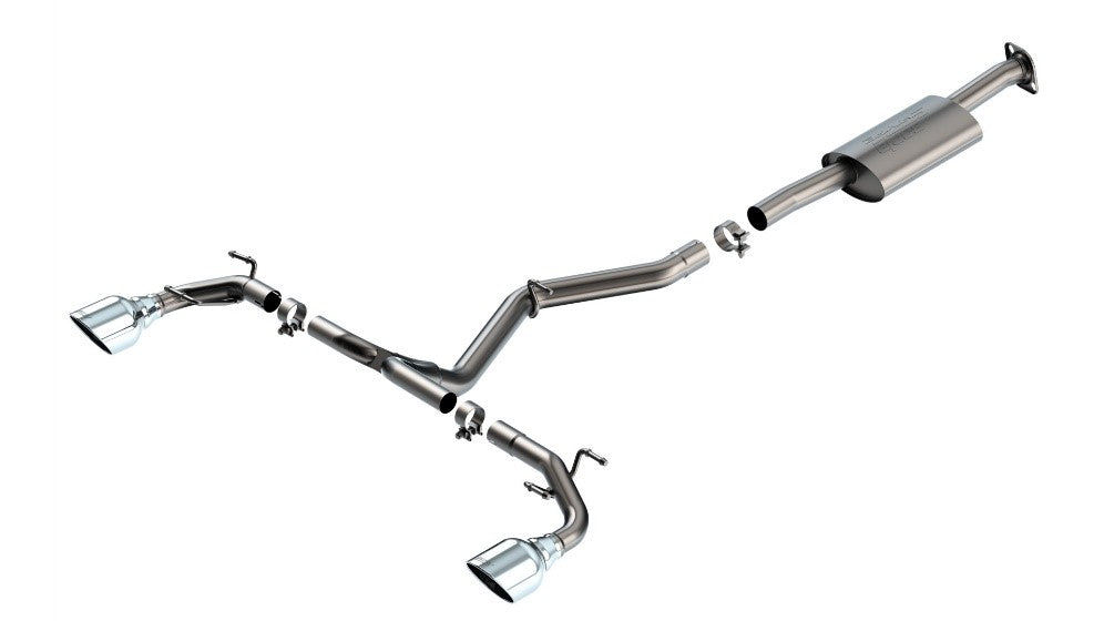 BORLA 140909 Cat-Back Exhaust System S-Type for SUBARU BRZ, TOYOTA GR 86 2022 Photo-0