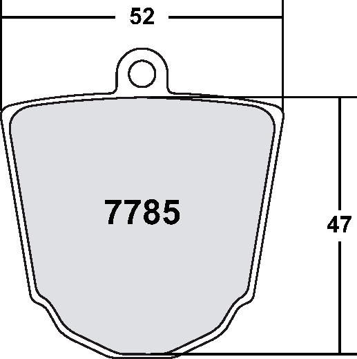 PFC 7785.93.20.12 Brake Pads (93 Compound, 20 mm) Photo-0