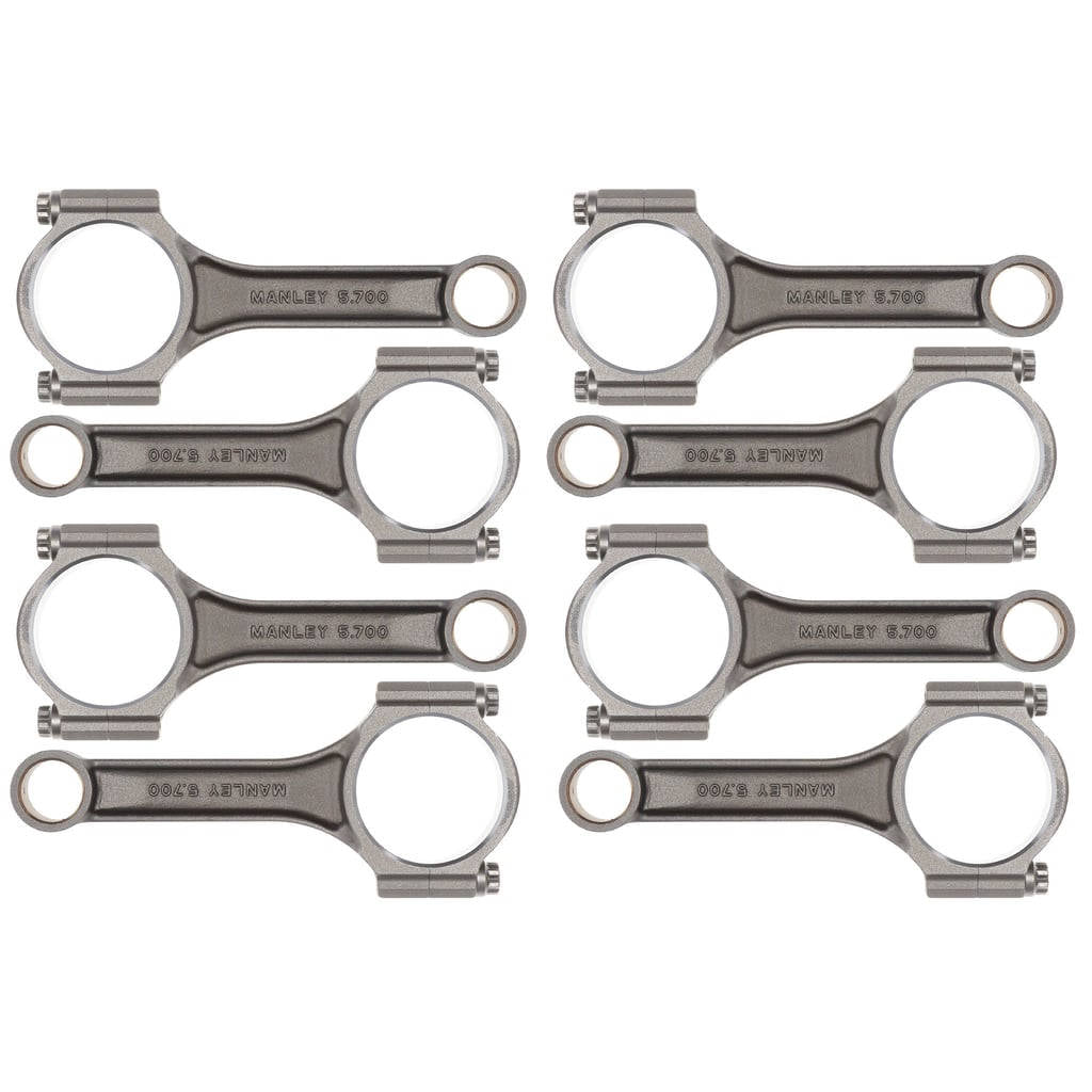 MANLEY 14101C-8 Connecting Rod Set Sportsmaster Series for CHEVROLET Small Block CASCAR Photo-4