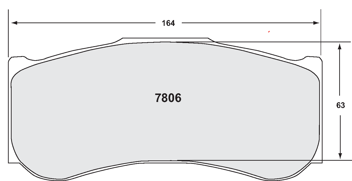 PFC 7806.01.30.34 Front Brake Pads for Bentley Continental GT3 (01 Compound, 30 mm) Photo-0