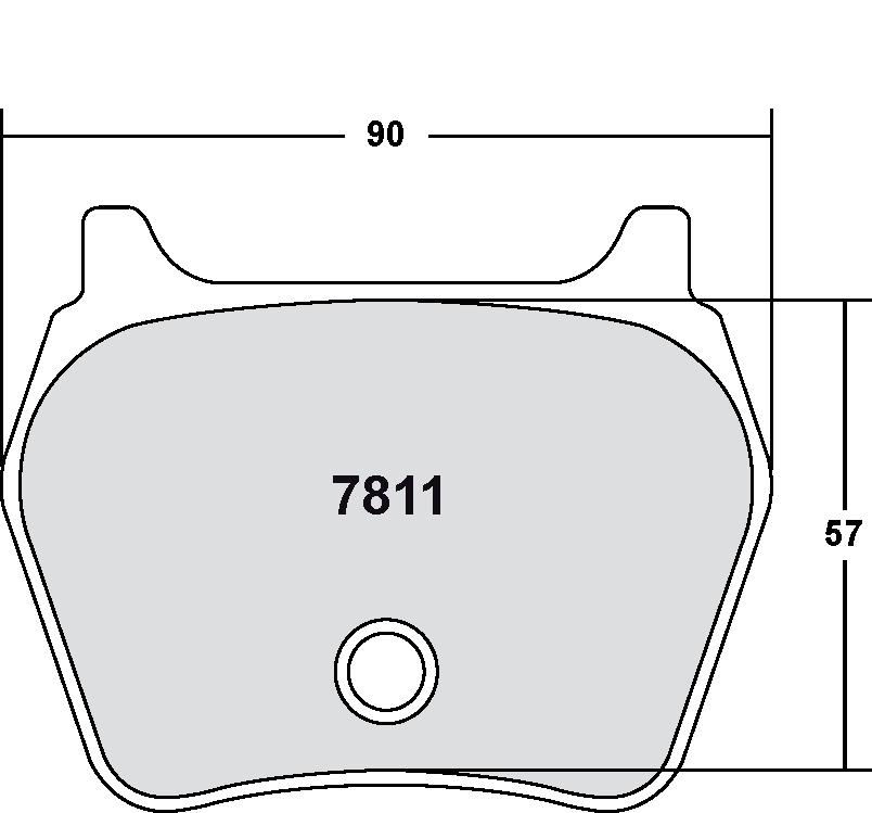 PFC 7811.01.22.44 Brake pads RACE 01 CMPD 22MM RR Photo-0