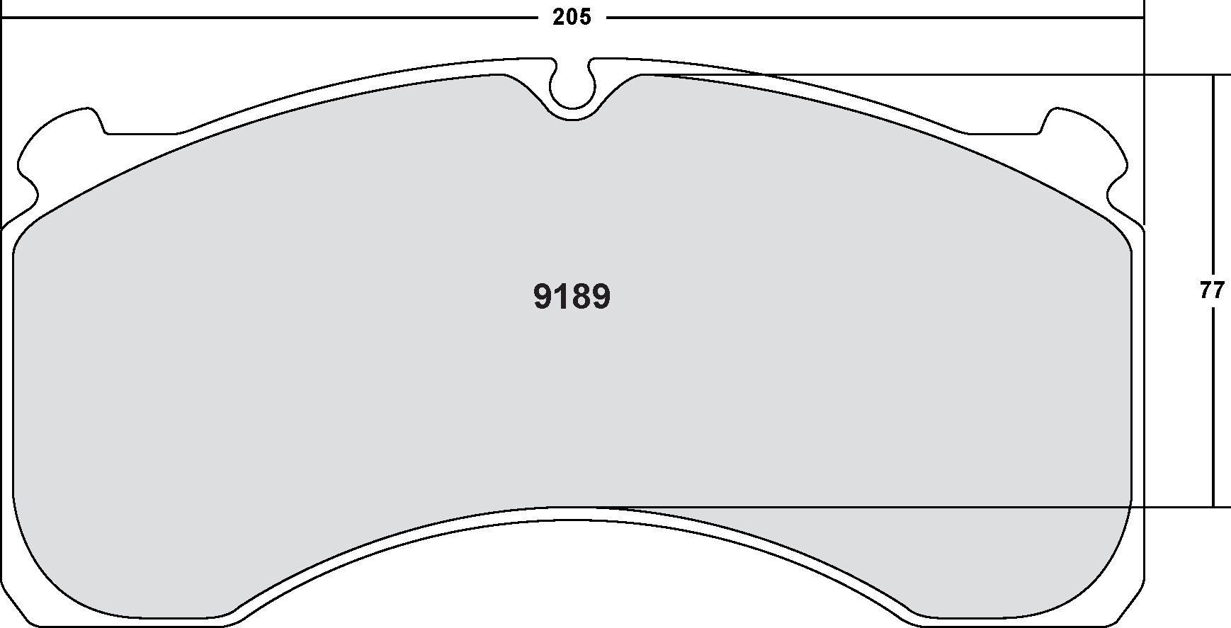 PFC 9189.12 Brake pads Z-RATED ECV Photo-0