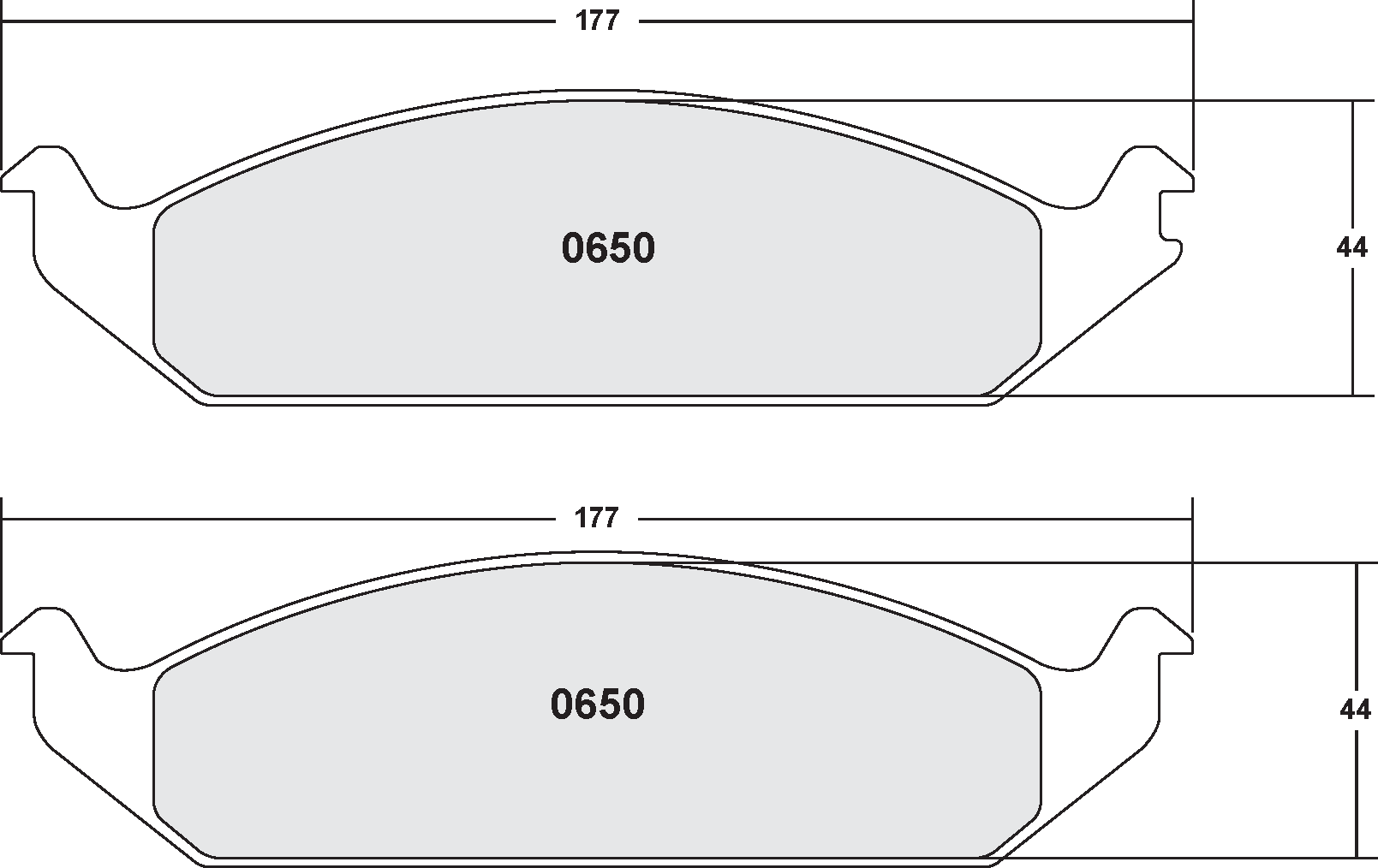 PFC 0650.22 Brake pads Z-RATED CARBON METALLIC Photo-0