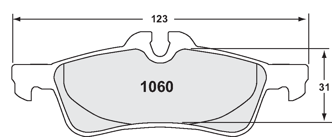 PFC 1060.10 Brake pads Z-RATED rear MINI COOPER JCW Photo-0