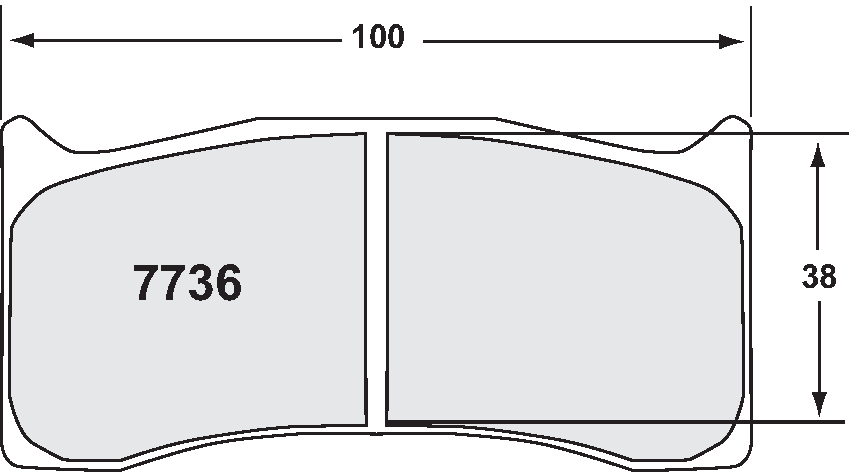PFC 7736.01.20.34 Brake Pads (01 Compound, 20 mm) Photo-0