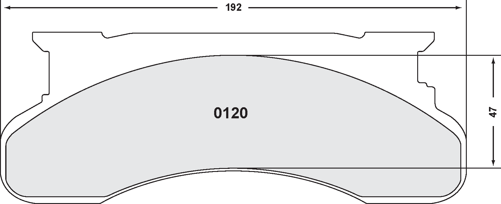 PFC 0120.22 Brake Pads for FORD E250 (76-88) F350 (Z-Rated Compound) Photo-0