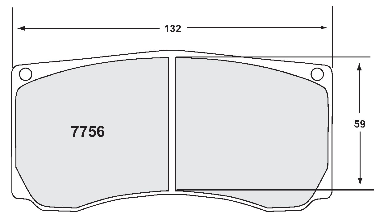 PFC 7756.99.20.04 Brake pads RACE 99 CMPD 20MM Photo-0