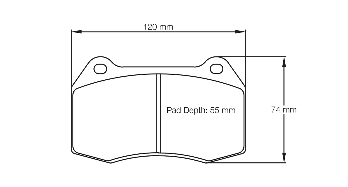 PAGID 1427-RSL29 Front Brake Pads for NISSAN 350Z Coupe Track Photo-0