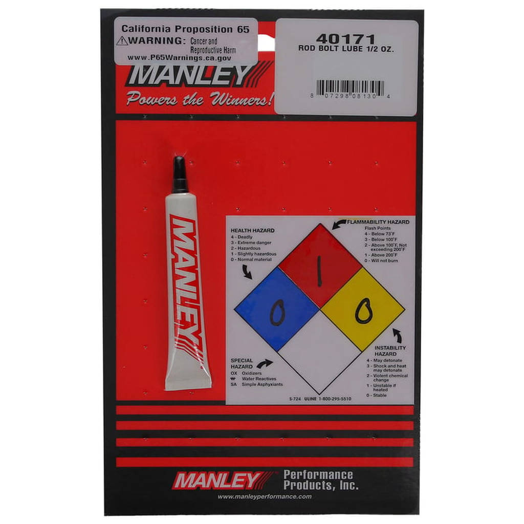 MANLEY 40171 Assembly Lubricant Rod Bolt 1/2 OZ. Photo-0