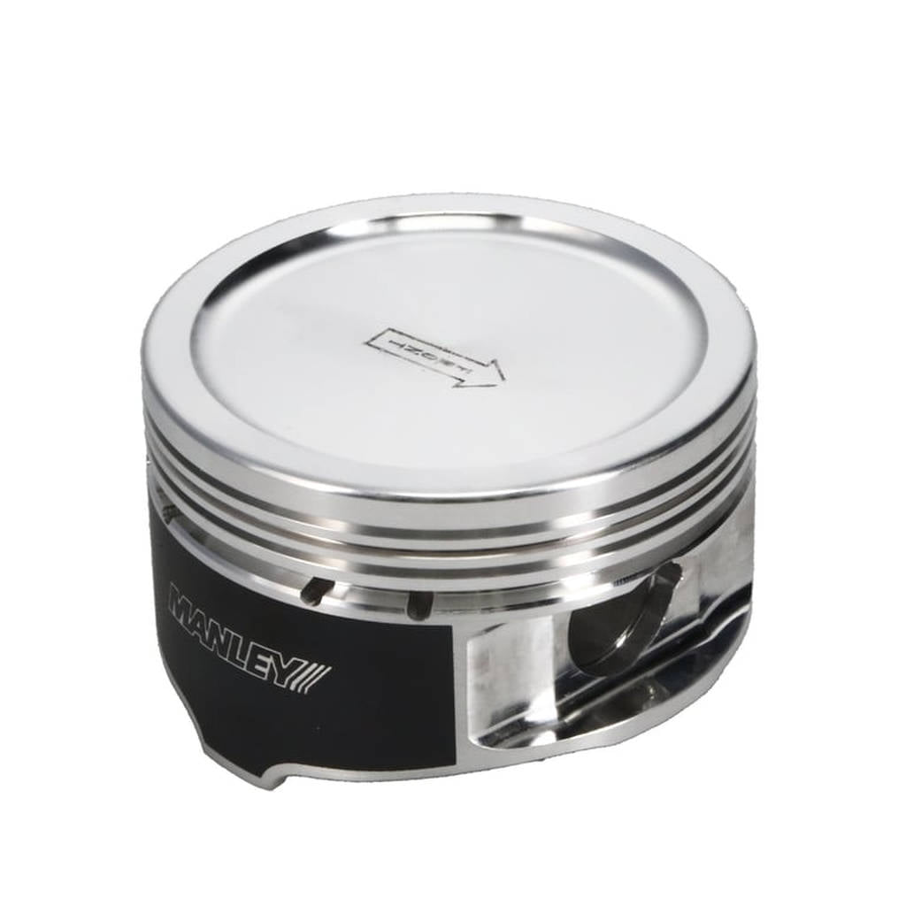MANLEY 595630CE-8 Piston Set (3.582" Bore, 1.200" CH, -28.00 CC) for FORD 4.6L Modular V8 Photo-4