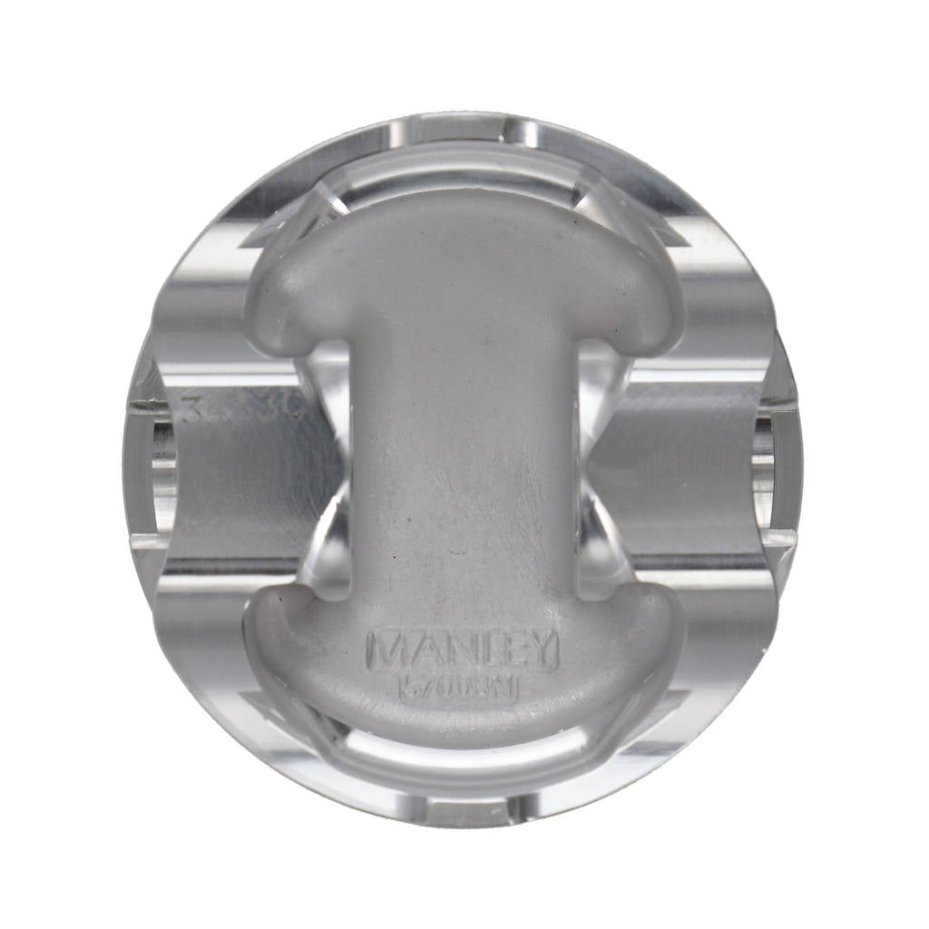 MANLEY 638000C-4 Piston Set (86.00 mm Bore, 1.260" CH, -12.00 CC) for NISSAN SR20DE Photo-7