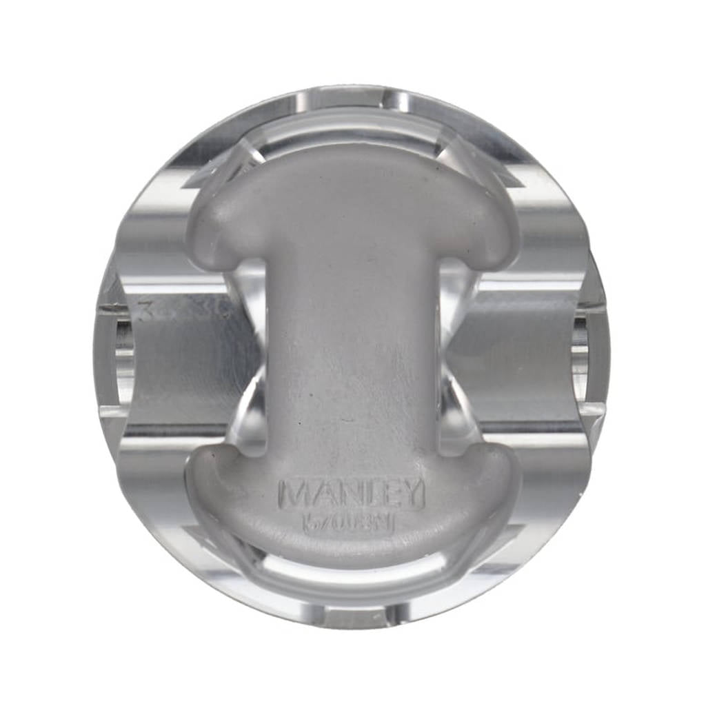 MANLEY 638010C-4 Piston Set (87.00 mm Bore, 1.260" CH, -12.00 CC) for NISSAN SR20DE Photo-6