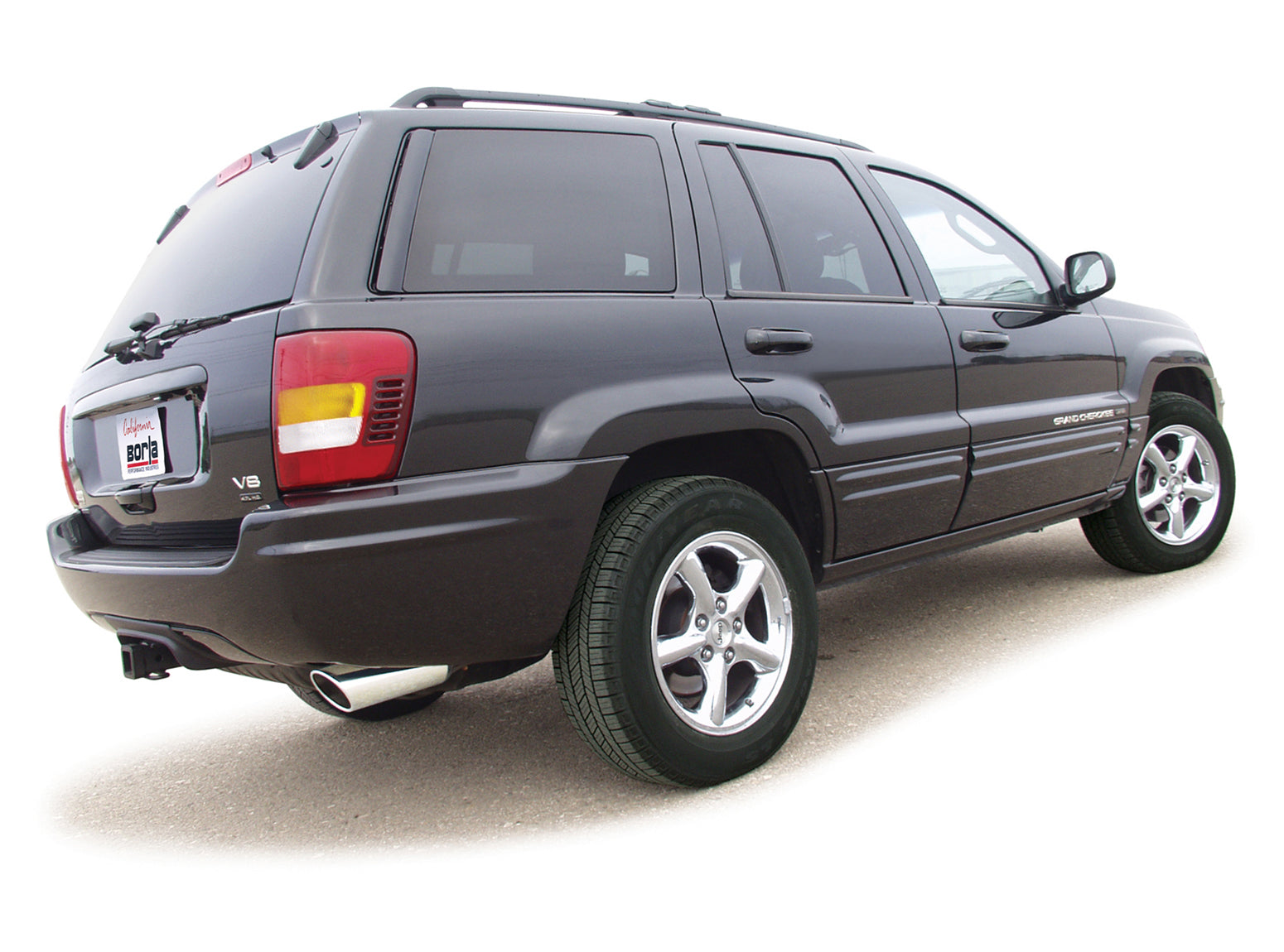 BORLA 14836 Cat Back Exhaust System GCHER 99-04 4.0L 6CYL / 4.7L V8 Photo-1