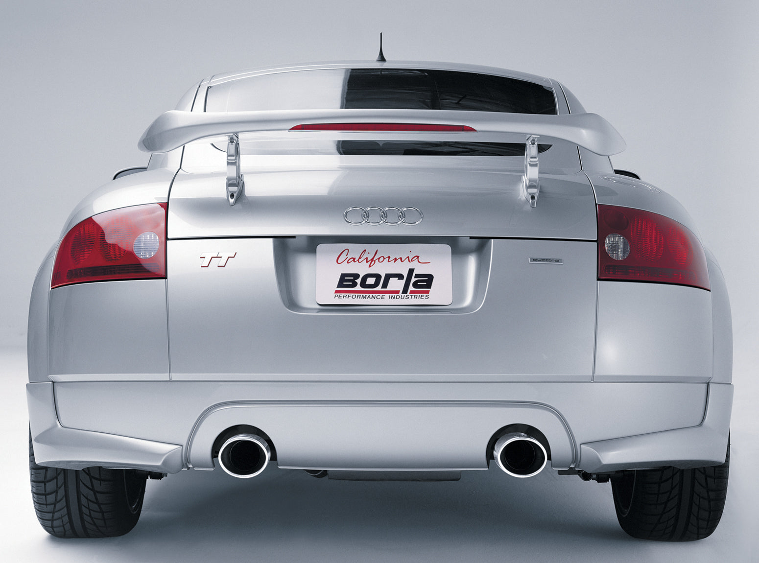 BORLA 14957 Cat Back Exhaust System TT QTRO 01-04 1.8T 225HP 4CYL Photo-1