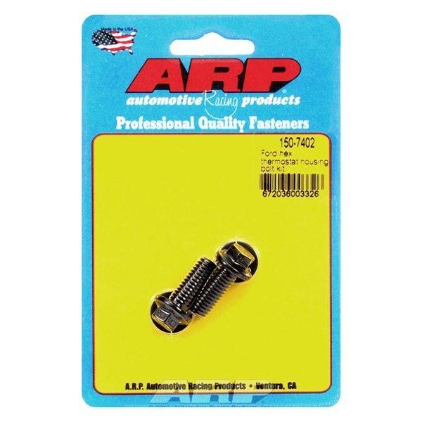 ARP 150-7402 Thermostat Housing Bolt Kit for Ford 351W. 8740. hex Photo-0
