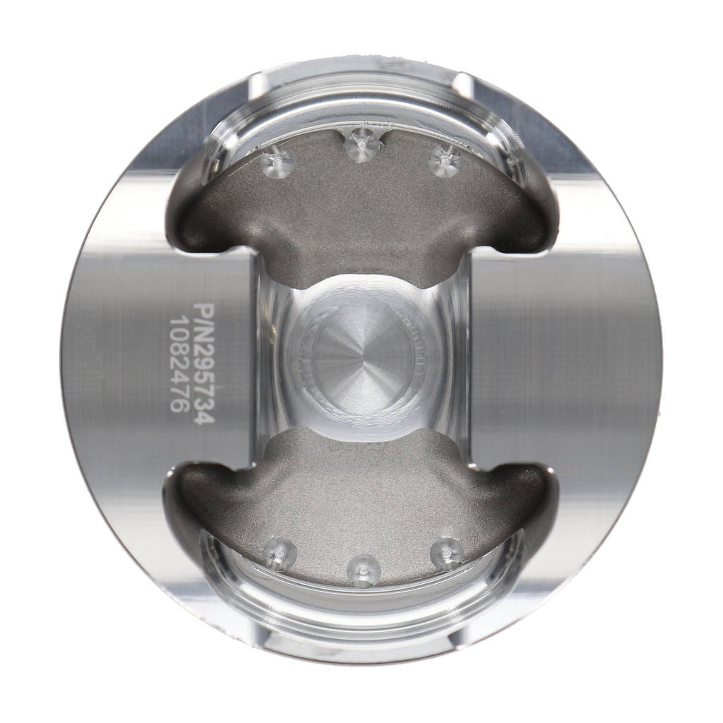 JE 295734 Piston Kit (83.00 mm Bore, 1.204 in. CH, -26.80 CC) for VW JH 8V 2.0L Engine Photo-9