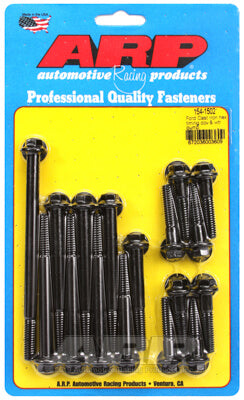 ARP 154-1502 Timing Cover & Water Pump Bolt Kit for Ford cast iron hex Photo-0