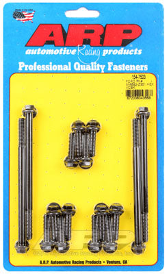 ARP 154-7503 Valve Cover Bolt Kit for Ford Racing Aluminum Valve Covers. Part # M-6582-Z351. Black Oxide. Hex Photo-0