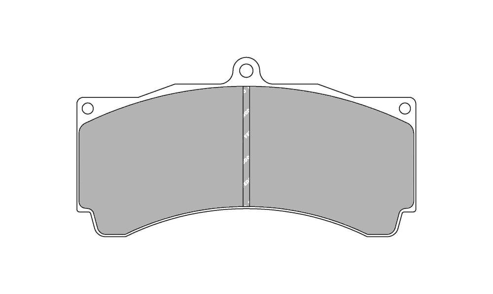 FERODO FRP3003R Brake Pads DS3000 for Caliper Alcon PNF4489X532 / AP Racing CP5555 / CP5060-2 Photo-0