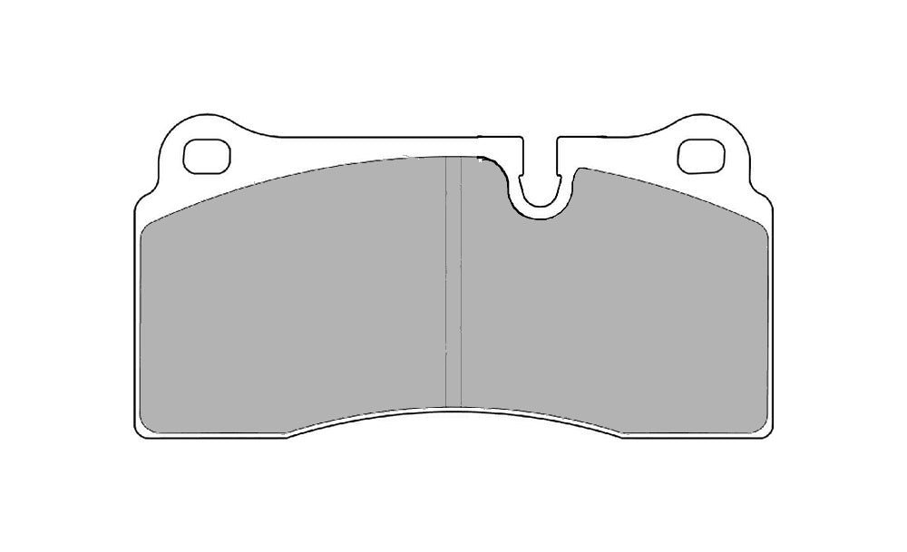FERODO FRP3028R Front Brake Pads DS3000 for TESLA Model 3 / Model Y Photo-0