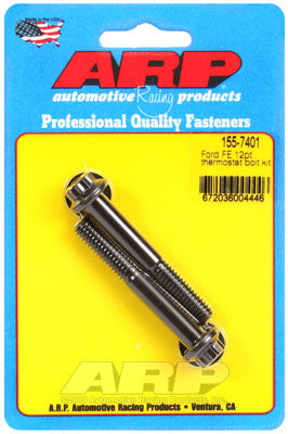 ARP 155-7401 Thermostat Housing Bolt Kit for FORD Big Block FE. 8740. 12pt Photo-0