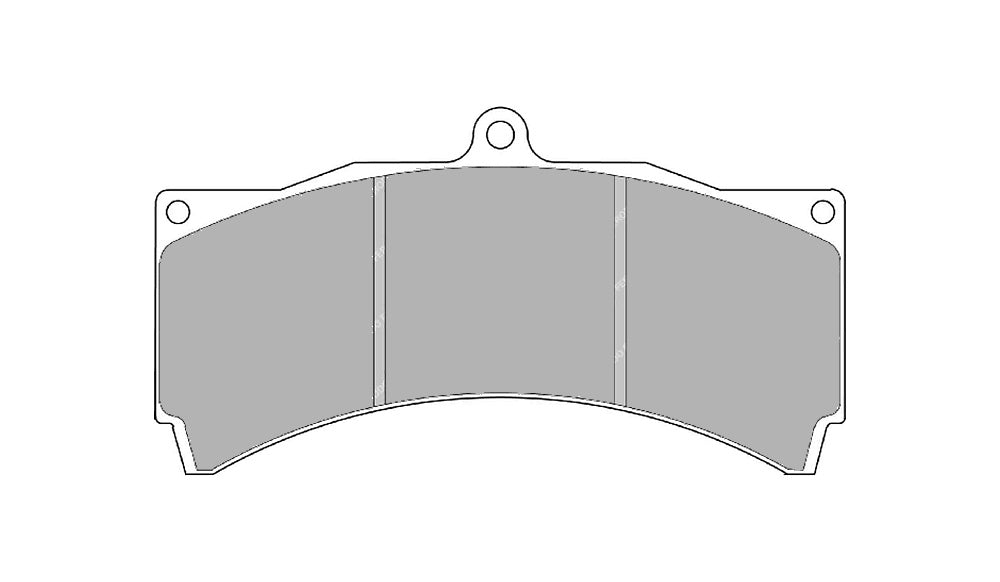 FERODO FRP3076H Brake Pads DS2500 for Caliper AP Racing CP5070 / CP5570 Photo-0
